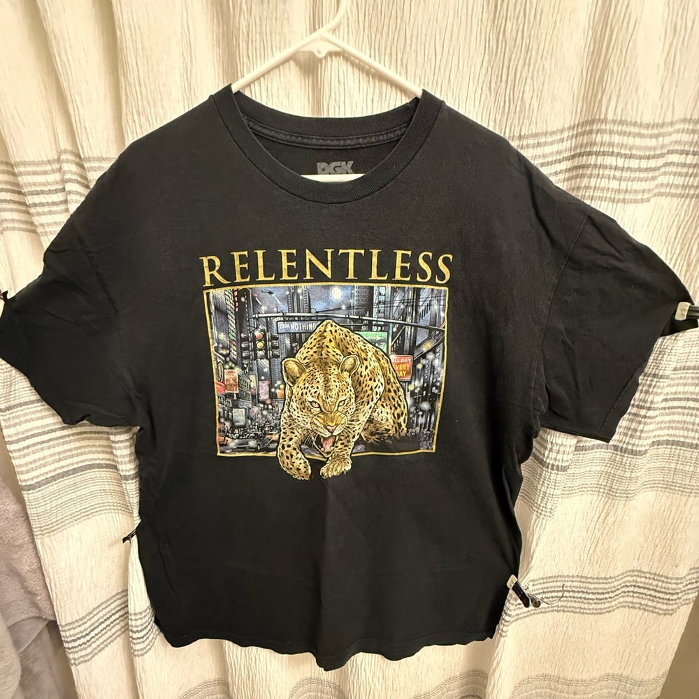 DGK Black and Gold Relentless T-Shirt